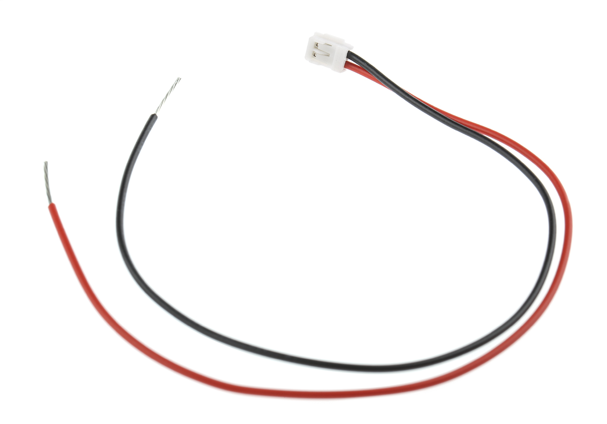 TE Connectivity 2 Way Female Mini CT Unterminated Wire to Board Cable, 158.8mm