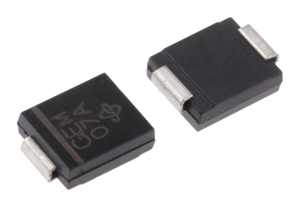 Vishay SMCJ15A-E3/57T, Uni-Directional TVS Diode, 1500W, 2-Pin SMC