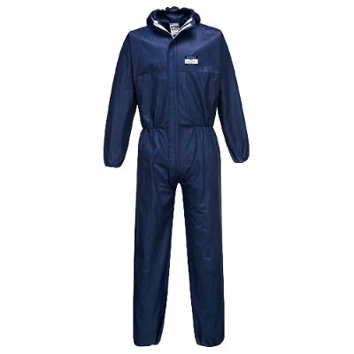 Portwest Navy Disposable Coverall, XXL