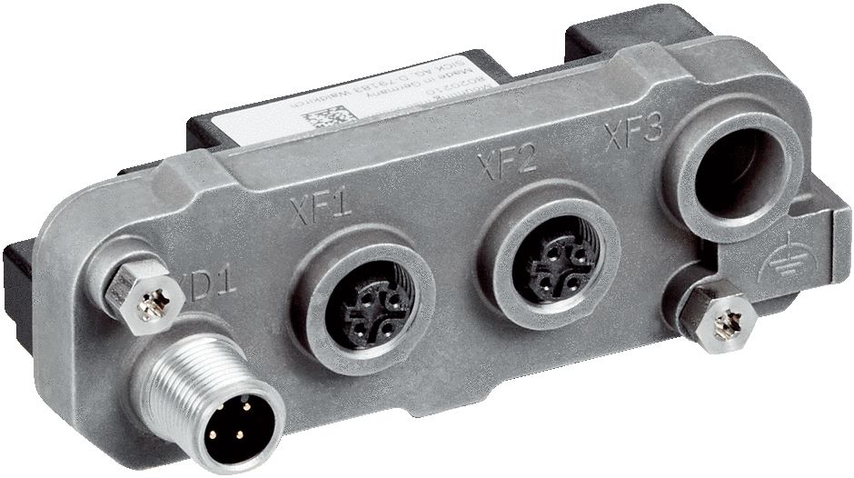 SICK Male 4 way M12 Male Connector to Female 4 way M12 Female Connector Connector Cable