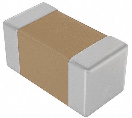 KEMET 10nF Multilayer Ceramic Capacitor MLCC, 50V dc V, ±10% , SMD