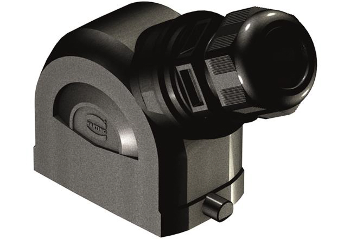 HARTING Han-Eco B Heavy Duty Power Connector Hood, M32 Thread, Side Entry Han-Eco Range