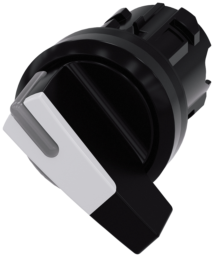 Siemens SIRIUS ACT 3SU10 Series 2 Position Selector Switch Head, 22mm Cutout