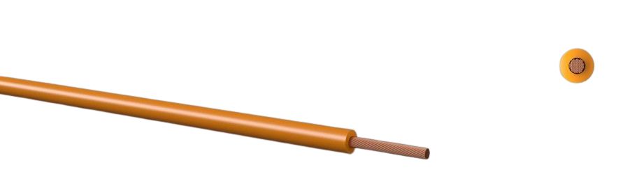 Kabeltronik 1601 Series Grey 0.25 mm² Equipment Wire, 24 AWG, 128 X 0.05 mm, 100m, PVC Insulation, 160102505