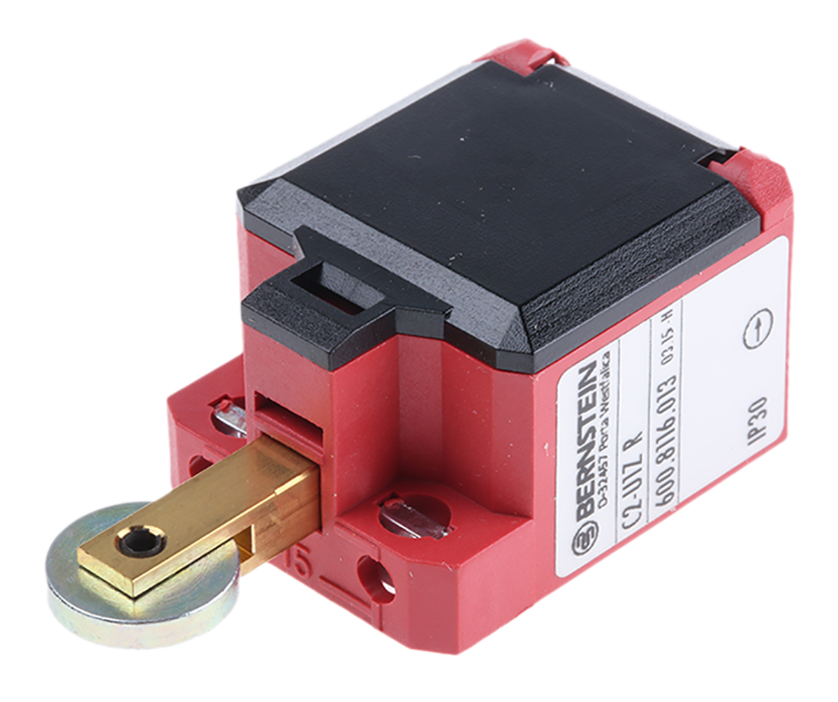Bernstein AG C2 Series Roller Interlock Switch, NO/NC, IP20, Glass Reinforced Plastic (GRP) Housing