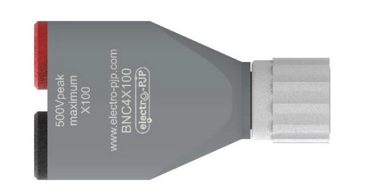 Electro PJP BNC4X Series Male to Female BNC Connector, Socket Termination, Straight Body