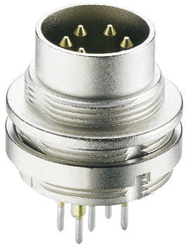 Lumberg 7 Pole Din Plug, DIN EN 60529, 5A, 60 V ac IP68, Female, Wall Mount