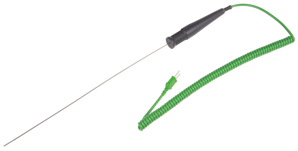 RS PRO K General Temperature Probe, 300mm Length, 1.5mm Diameter, +1100 °C Max