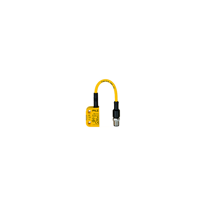 Pilz 541 Series Transponder Non-Contact Safety Switch, 24V dc, Polybutylene Terephthalate Housing, M12