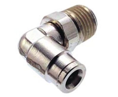 Norgren, Push In 10 mm, Threaded-to-Tube Connection Style