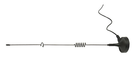 Siretta MIKE2A/3M/SMAM/S/S/26 Whip Multiband Antenna with SMA Connector, 2G (GSM/GPRS), 3G (UTMS), 4G, 4G (LTE Cat-M),