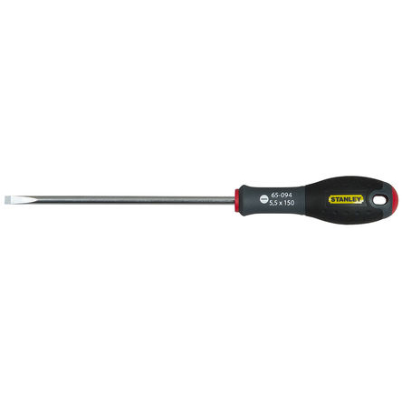 Stanley Slotted  Screwdriver, 5.5 mm Tip, 150 mm Blade