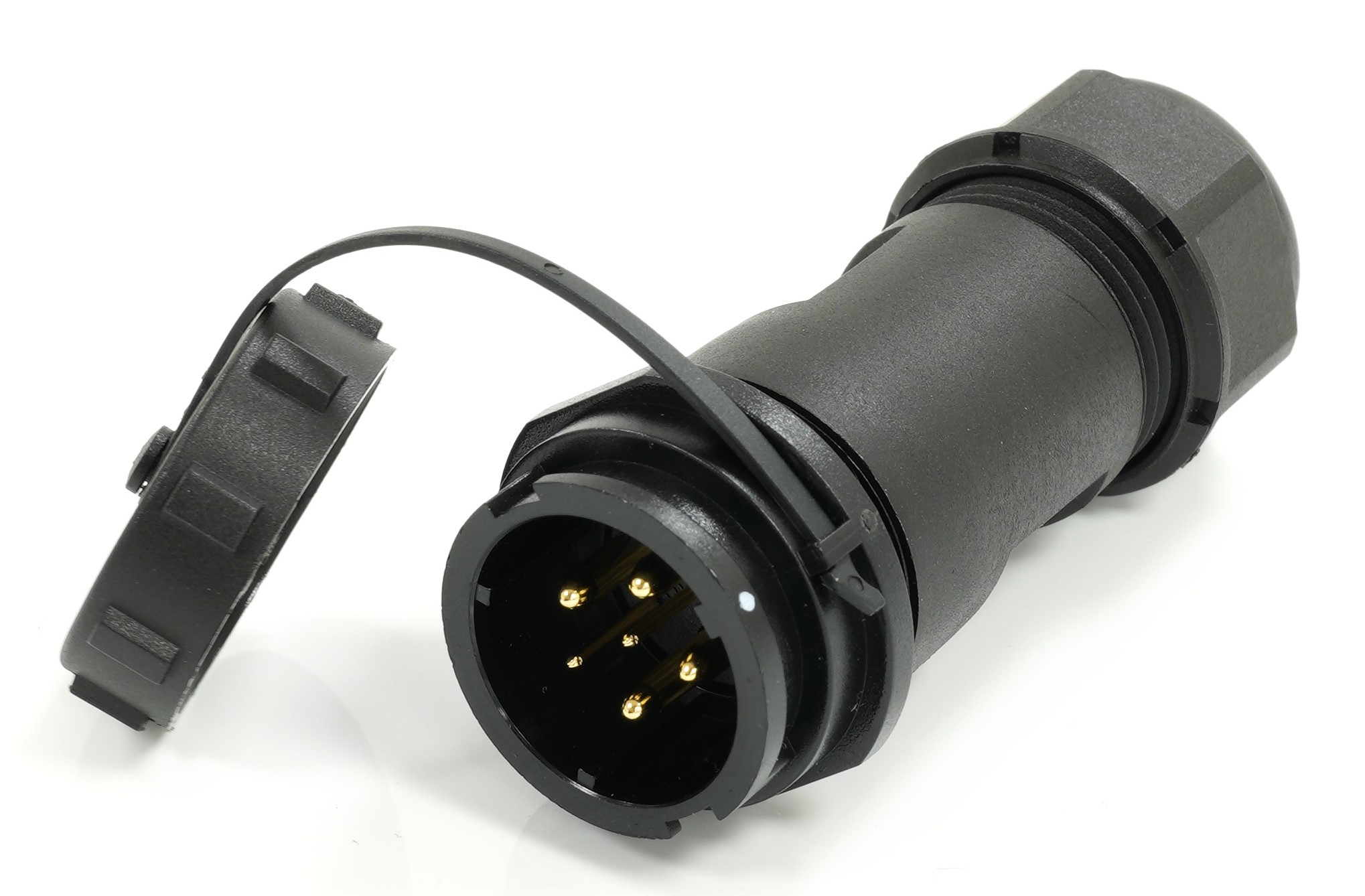 RS PRO Industrial Circular Connector, 6 Contacts, In-Line, SY21 Connector, Socket, Male, IP67, SY2111C Series