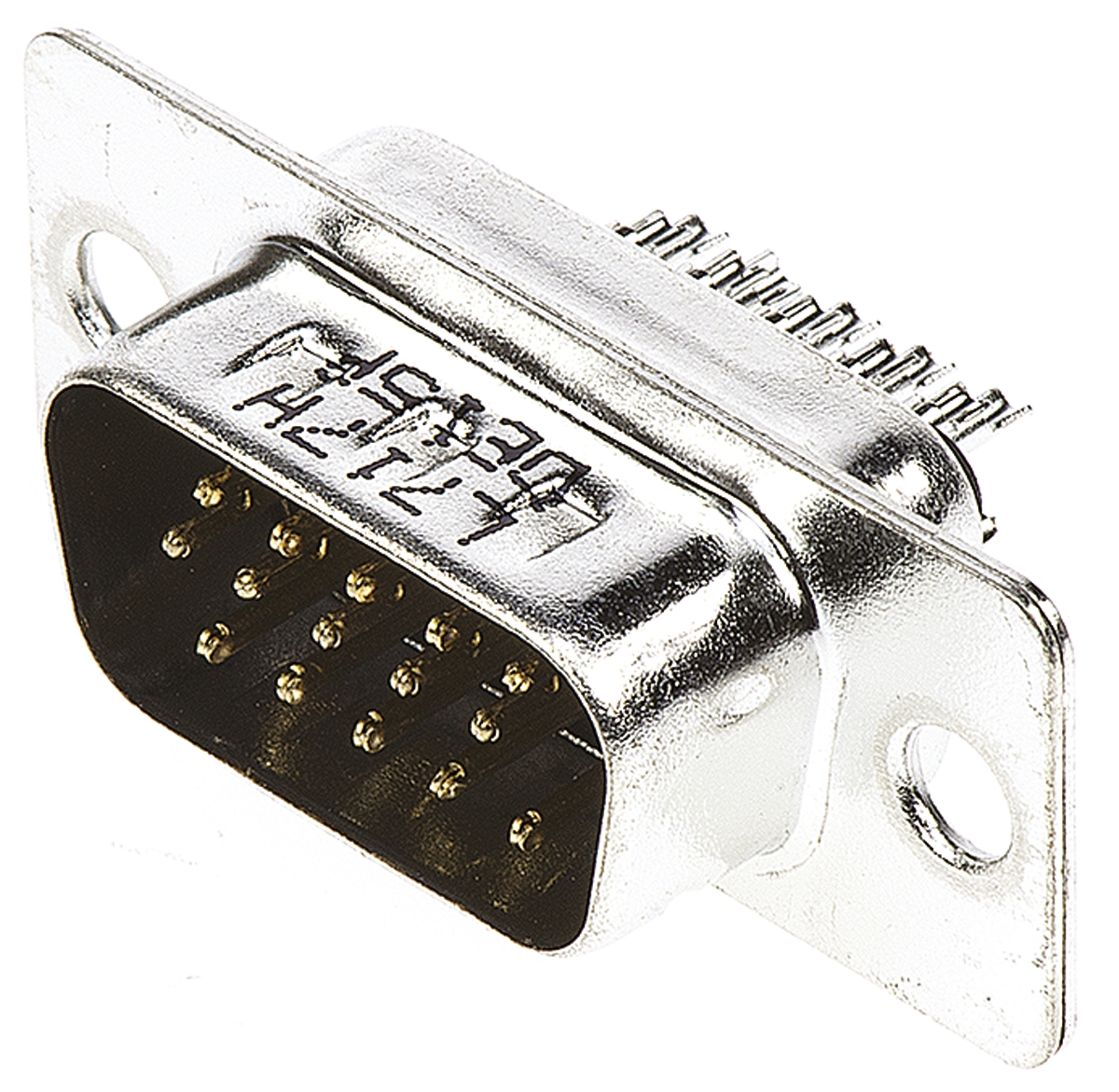 Amphenol Communications Solutions HD 15 Way Panel Mount D-sub Connector Plug, 2.29mm Pitch