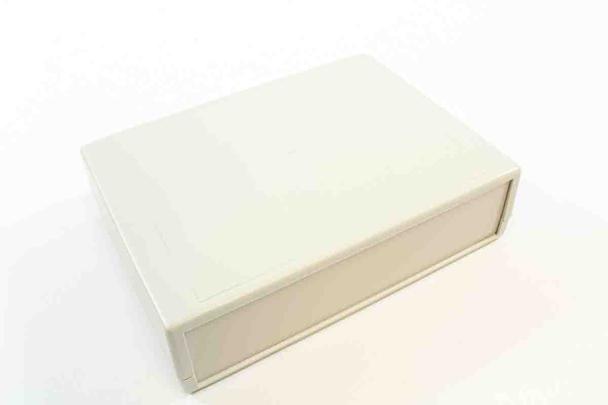 RS PRO Beige ABS Instrument Case, 50 x 140 x 190mm