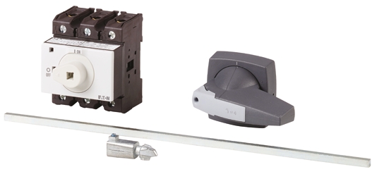 Eaton 3P Pole Panel Mount Isolator Switch - 100A Maximum Current, 45kW Power Rating, IP65