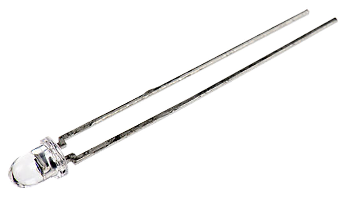 SIR-34ST3F ROHM, 950nm Infrared Emitting Diode, 3mm (T-1) Through Hole package