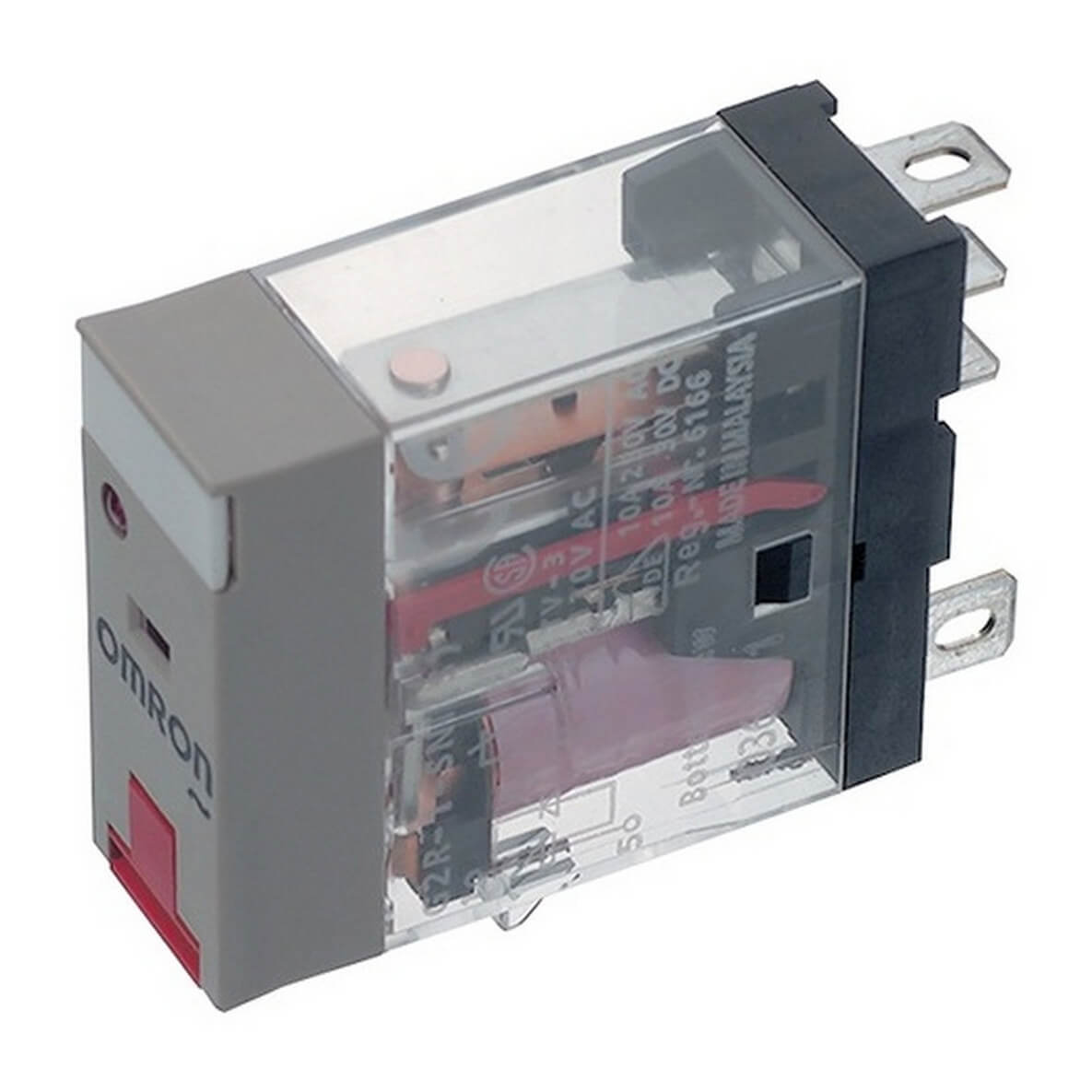 Omron Plug In Power Relay, 12V dc Coil, 10A Switching Current, SPDT
