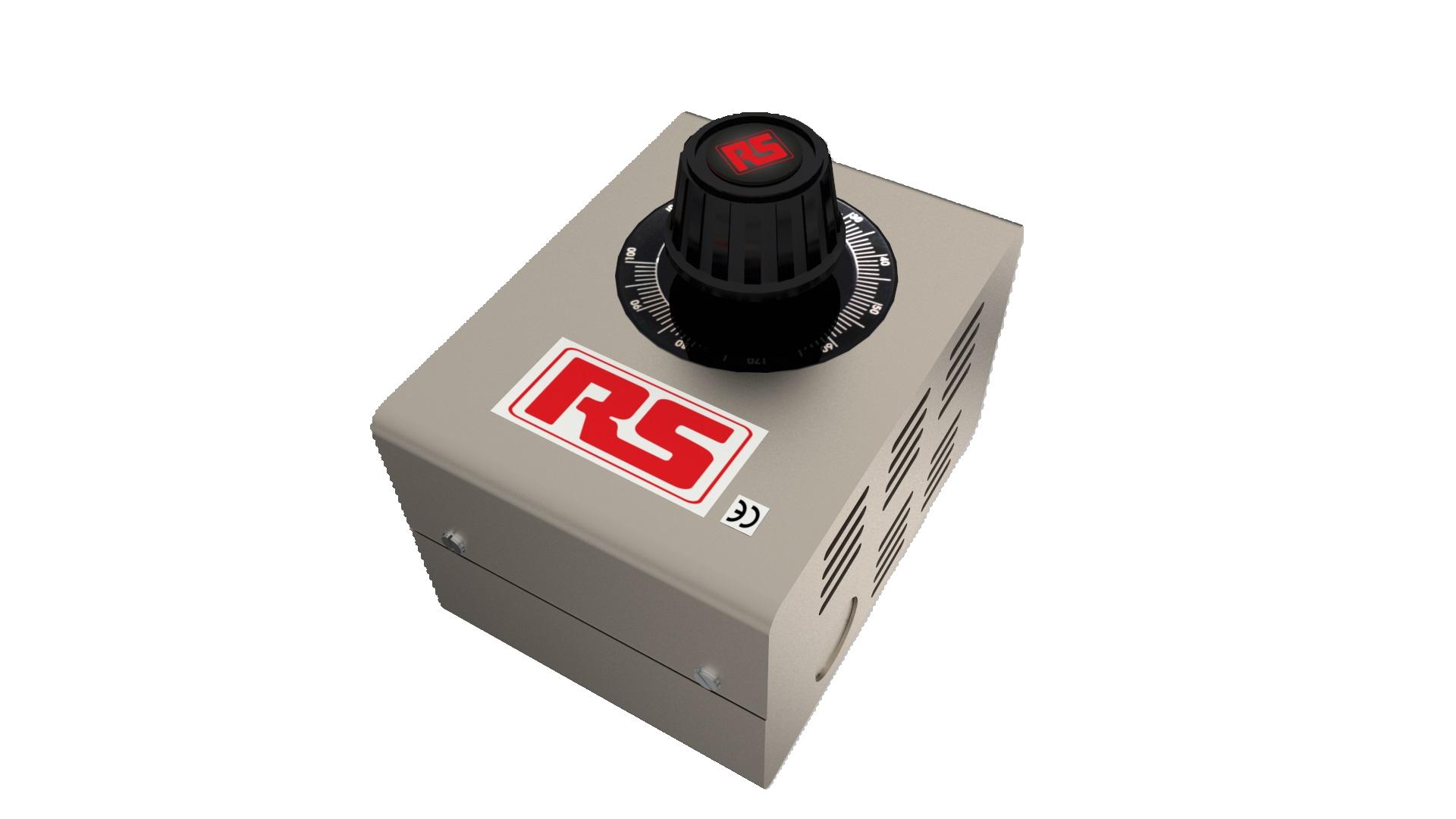 RS PRO 1 Phase 170VA Variac, 1 Output, 240V, 0.7A