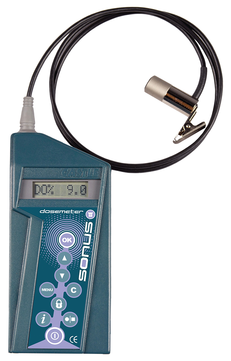 Castle Sonus GA257B Dosemeter Noise Dosemeter, 75dB to 140dB, 8kHz max