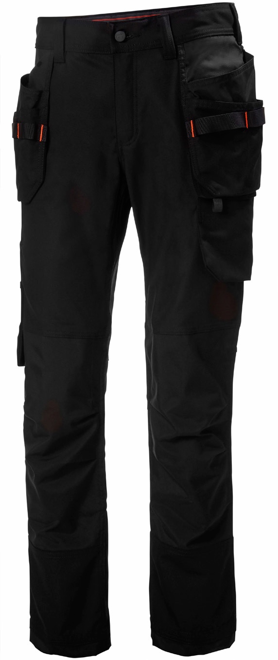 Helly Hansen LUNA Women's Black Cotton, Polyester, Size 30 in Waist Size 30 in W 31.5in L