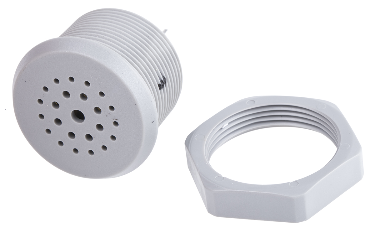 Sonitron 84dB Panel Mount Multifunction Internal Buzzer, 36.5 (Dia.) x 26mm, 5V dc Min, 35V dc Max