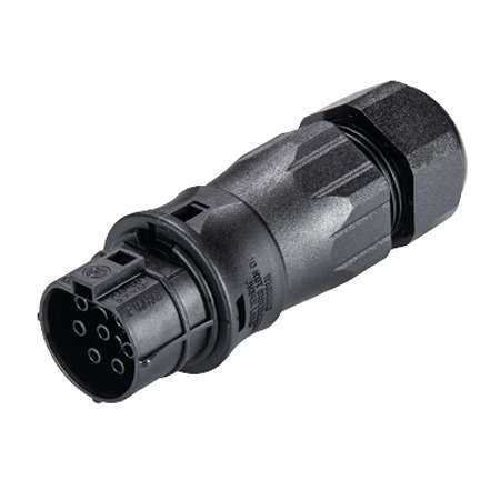Wieland RST CLASSIC Series Connector, 7-Pole, Female, 7-Way, Push-In, 20A, IP66, IP68, IP69