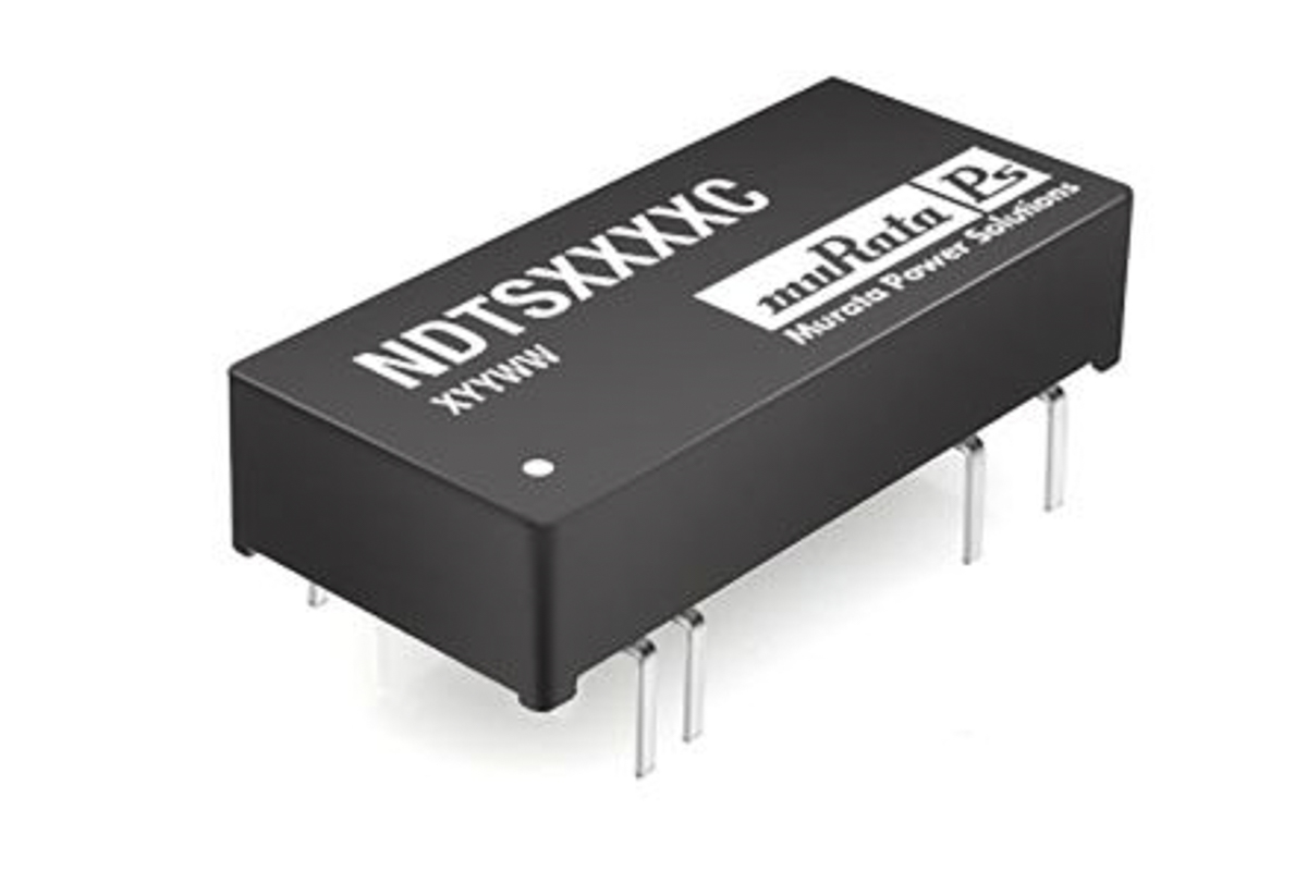 Murata Power Solutions NDTS DC-DC Converter, 5V dc/ 600mA Output, 4.5 → 9 V dc Input, 3W, Through Hole, +85°C
