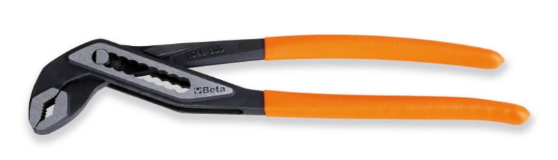 BETA Water Pump Pliers, 300 mm Overall, Flat Tip, 44mm Jaw