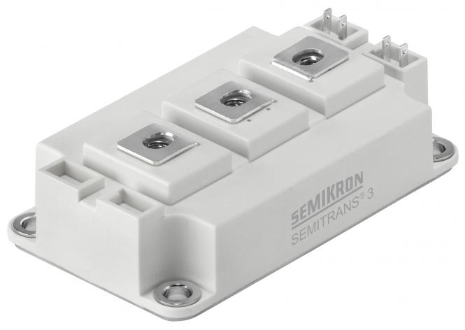 Semikron Danfoss SKM300GB12T4 Dual IGBT Module, 422 A 1200 V, Panel Mount