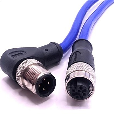 Mueller Electric C4B Actuator/Sensor Cable, 4 Cores, Unscreened, 5 m Silicone Sheath