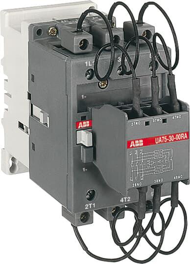 ABB UA75-30-00RA Contactor, 220/240 V Coil, 3-Pole 220 to 230 V, 3 NO, 690V