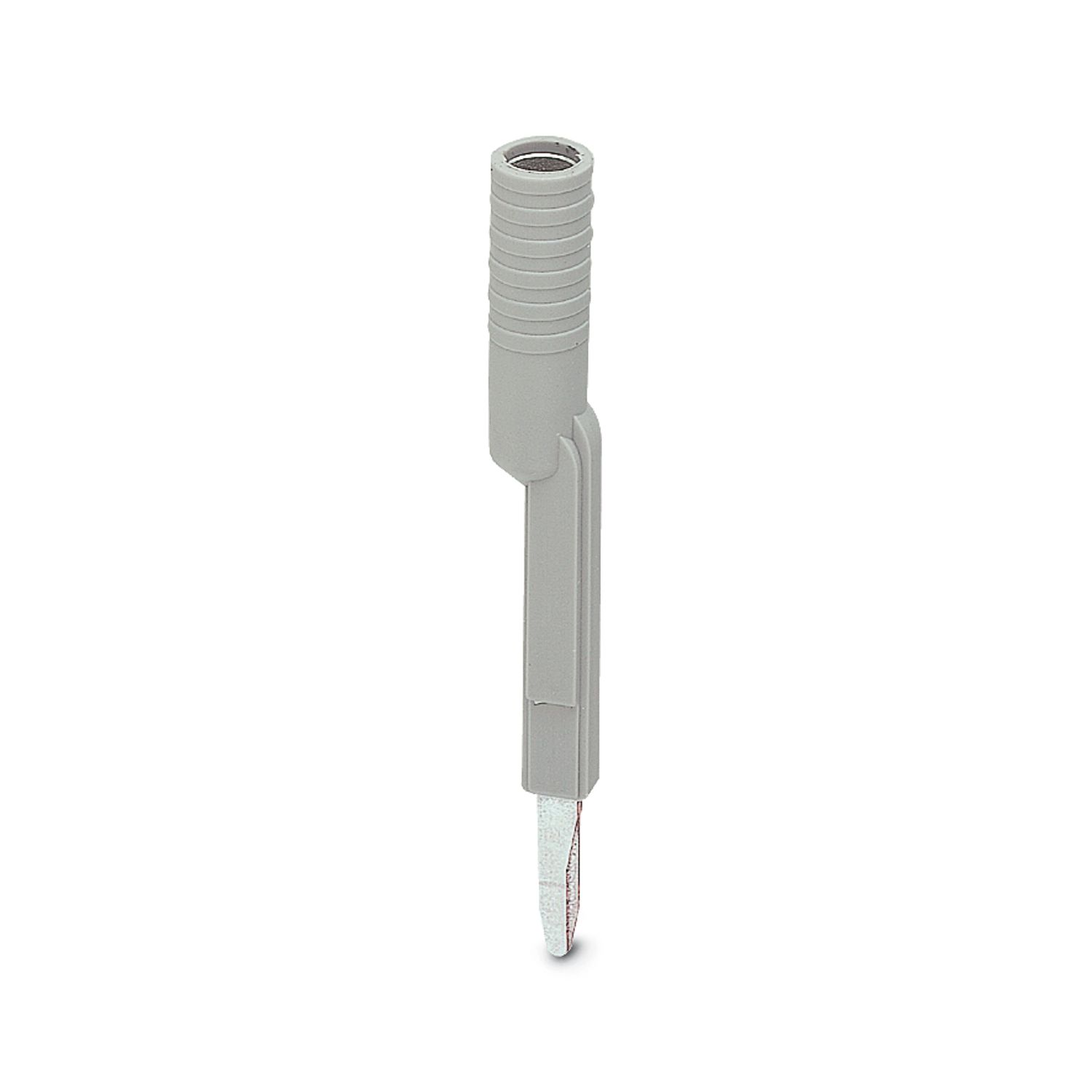 Phoenix Contact Grey, Male Test Connector Adapter With Copper contacts