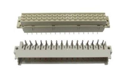 Amphenol Communications Solutions DIN 41612 31 Way 5.08mm Pitch, Type F24/H7, Vertical DIN 41612 Connector, Socket