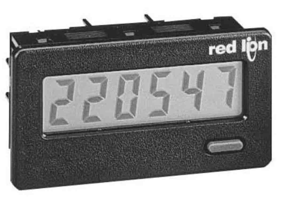 Red Lion CUB4L0 Counter Counter, 6 Digit, 9 → 28 V dc