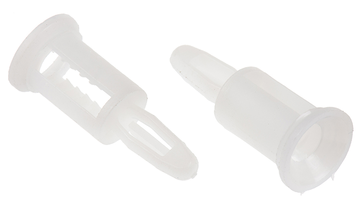 Essentra Nylon Studded Fixing Spacer for 4mm PCB Hole
