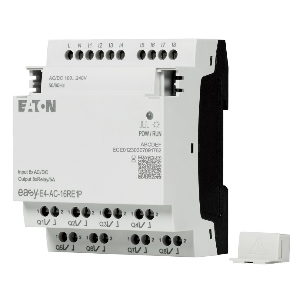 Eaton EasyE4 Series Control Relay, 264 V Supply, Relay Output, 8-Input, Digital Input