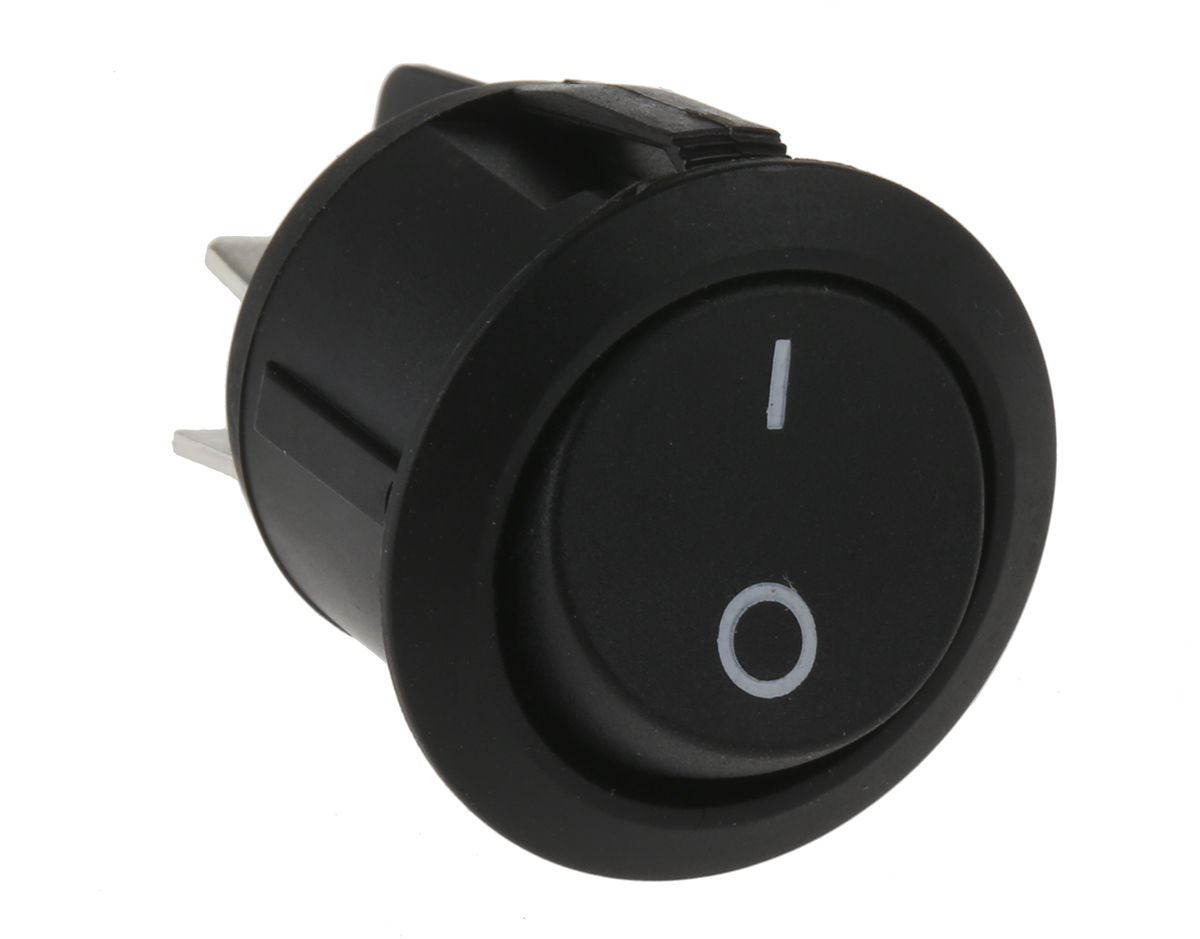 Arcolectric (Bulgin) Ltd DPST, On-Off Rocker Switch Panel Mount
