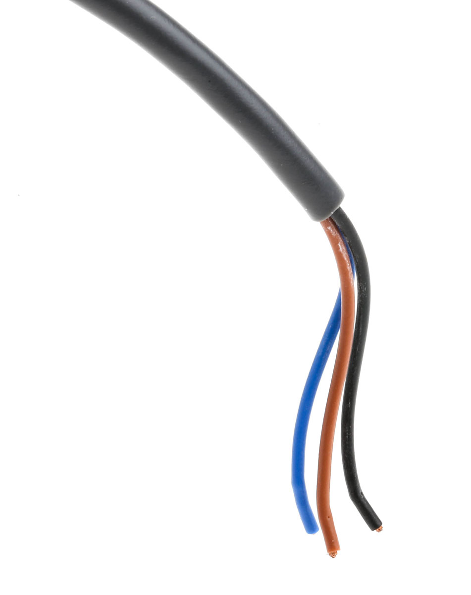 Omron Inductive Threaded Barrel Proximity Sensor, M8, 2 mm Detection, NPN NO, 12 → 24 V dc