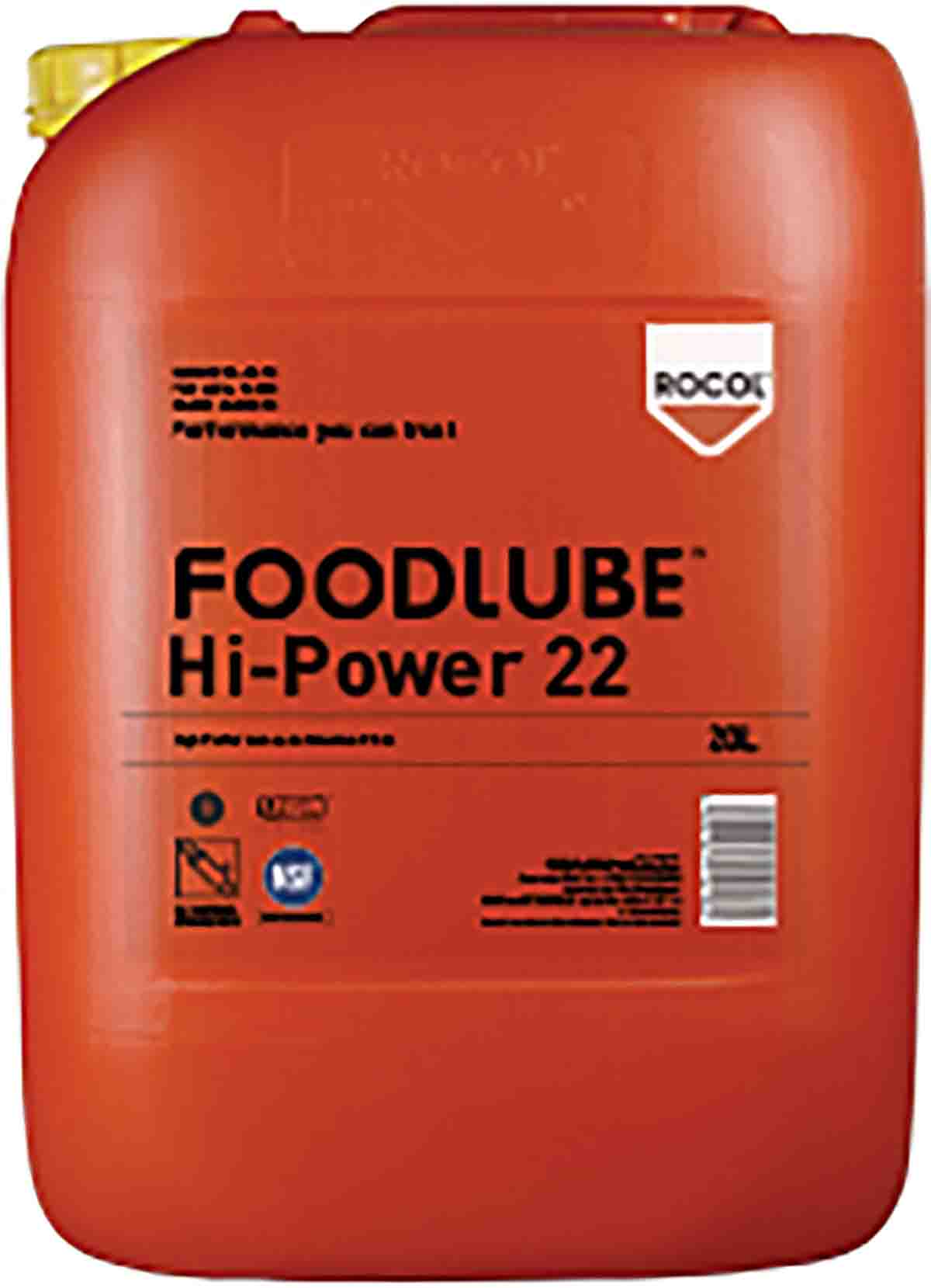 Rocol Foodlube® Hi-Power 22 PFAS Free Lubricant 20 L Lubricator,Food Safe