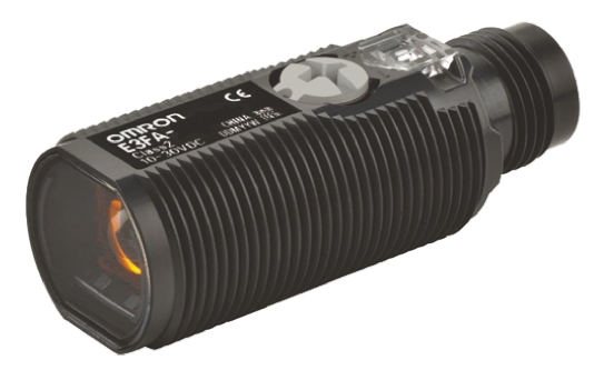 Omron Clear Object Detection Photoelectric Sensor, Barrel Sensor, 100 mm → 2 m Detection Range