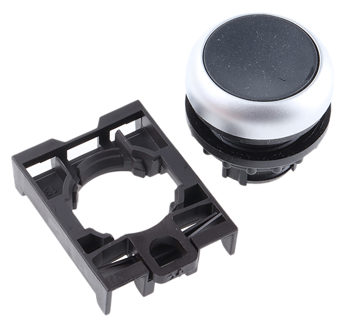 Eaton RMQ Titan M22 Series Black Maintained Push Button Head, 22mm Cutout, IP69K
