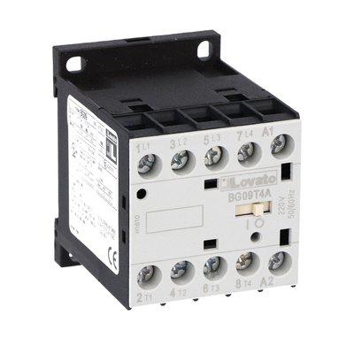 Lovato BG09 Contactor, 230 V Coil, 4-Pole, 9 A, 22 kW, 690 V