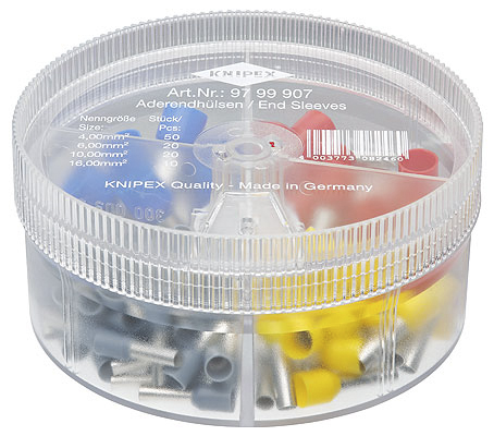Knipex Crimp Assortment Kit Bootlace Ferrule Crimp terminal Kit