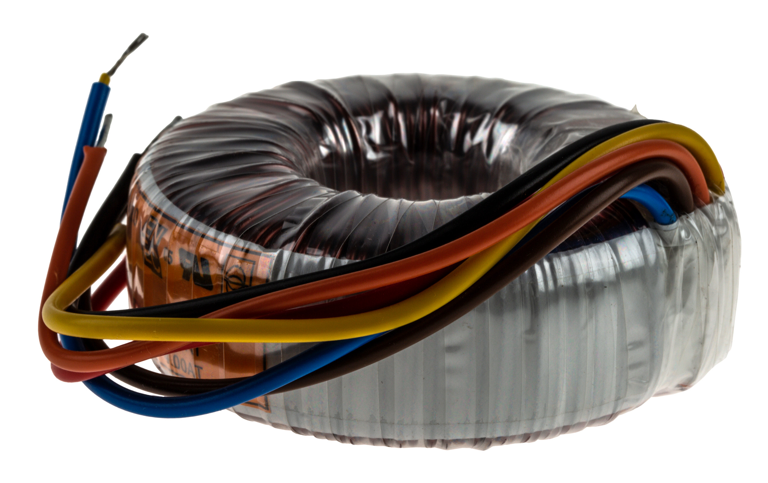 Nuvotem Talema 230V ac, 2 x 15V ac Toroidal Transformer, 120VA 2 Output