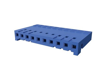 Amphenol Communications Solutions Crimp Connector Housing, 2.54mm Pitch, 10 Way, 1 Row