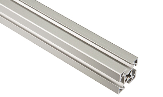 FlexLink Silver Aluminium Profile Strut, 30 x 30 mm, 7.2mm Groove, 1000mm Length, Series XF