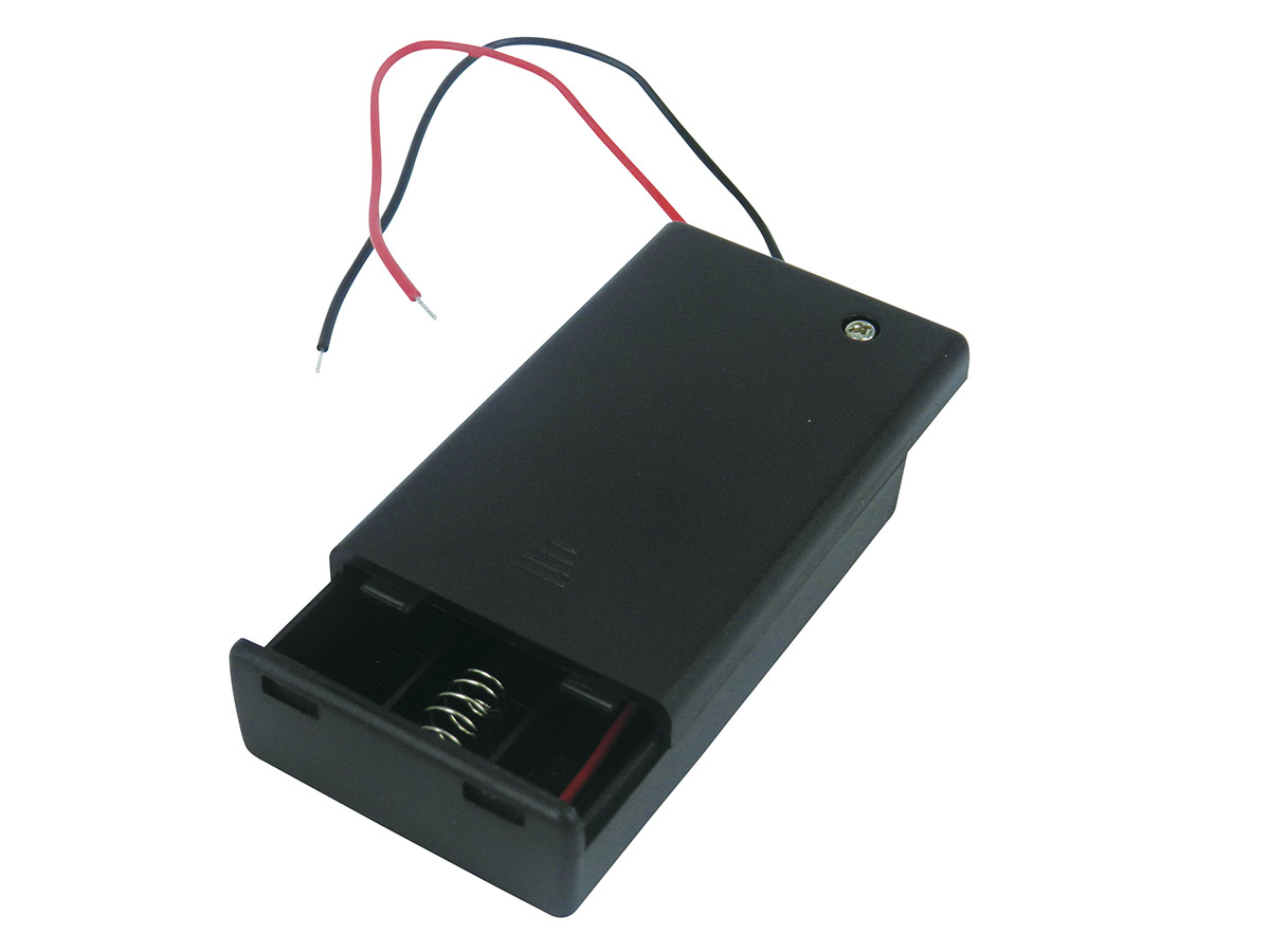 RS PRO AAA Battery Holder, Coil Spring Contact