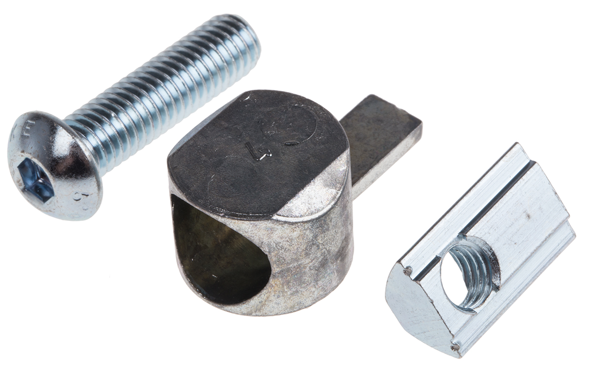 RS PRO Universal Connector, Connecting Component, Strut Profile 40 mm, Groove Size 8mm