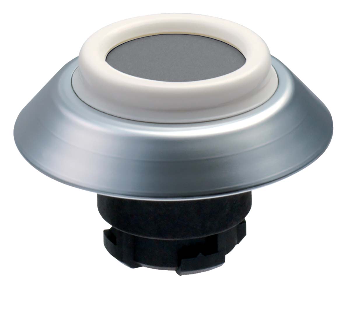 Schmersal NDTGR Series Grey Illuminated Momentary Push Button, 22.3mm Cutout, IP67, IP69K